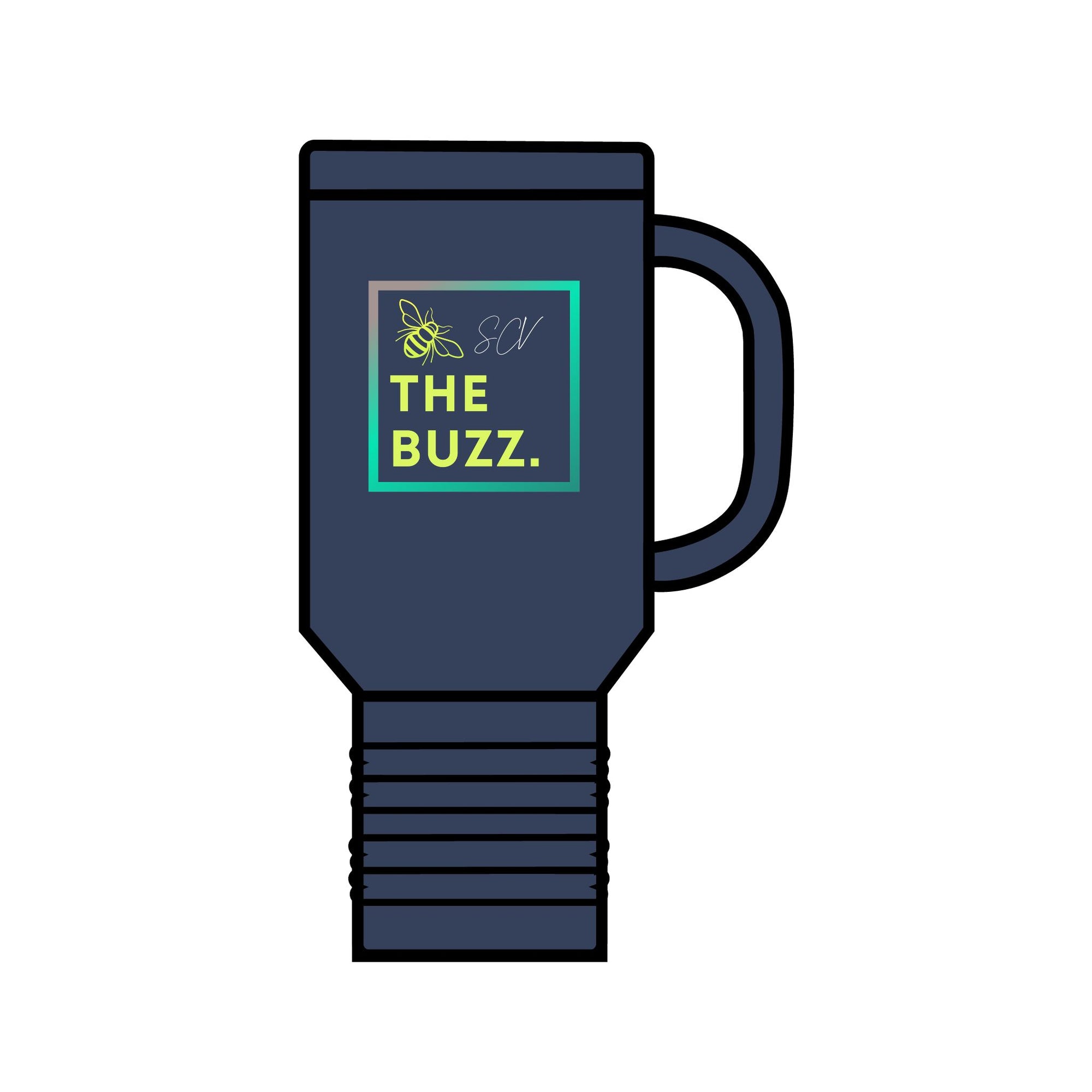 *The Buzz* (Insulated Travel Mug, 40oz)