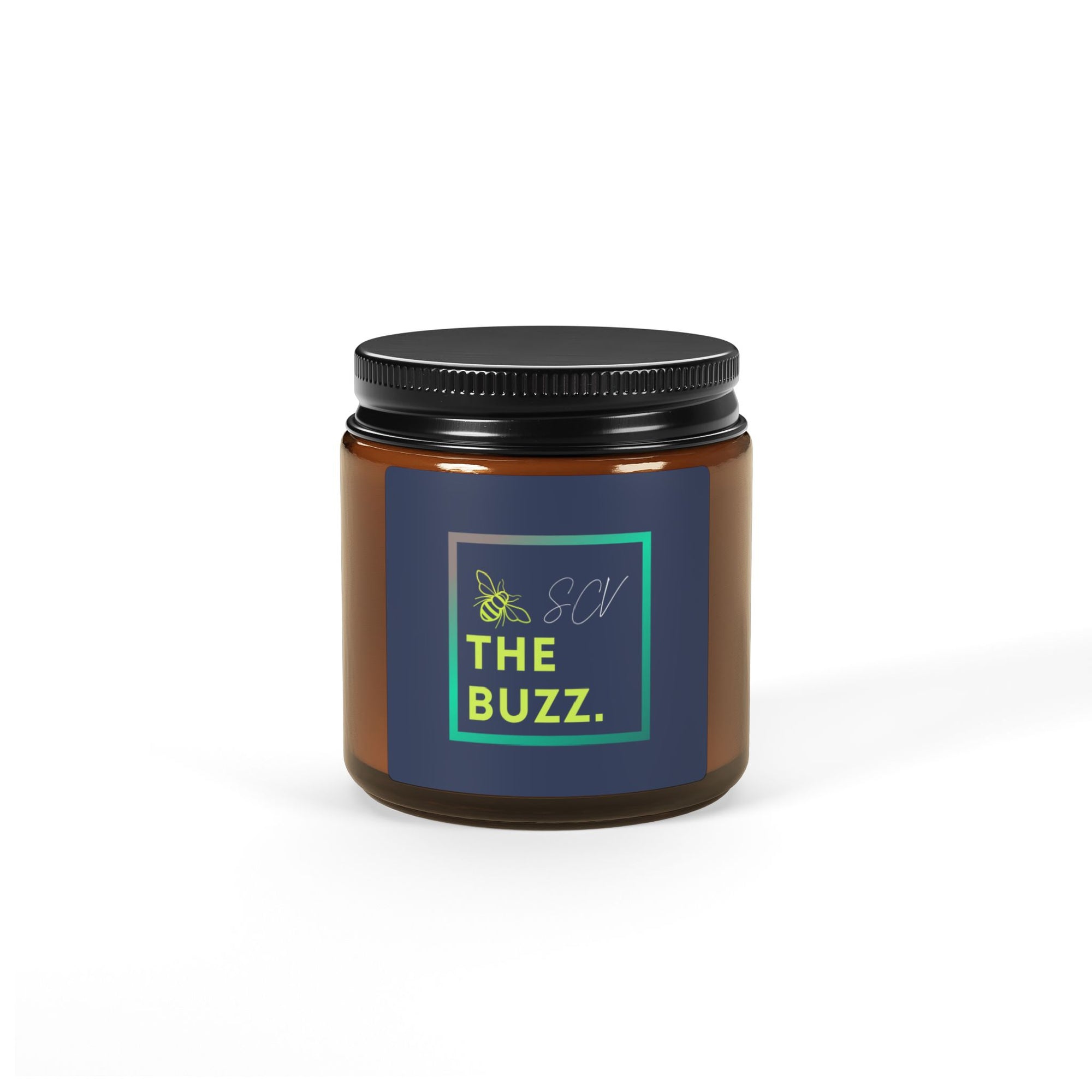 *The Buzz* (Scented Soy Candle - Multi-Size, Amber Jar)