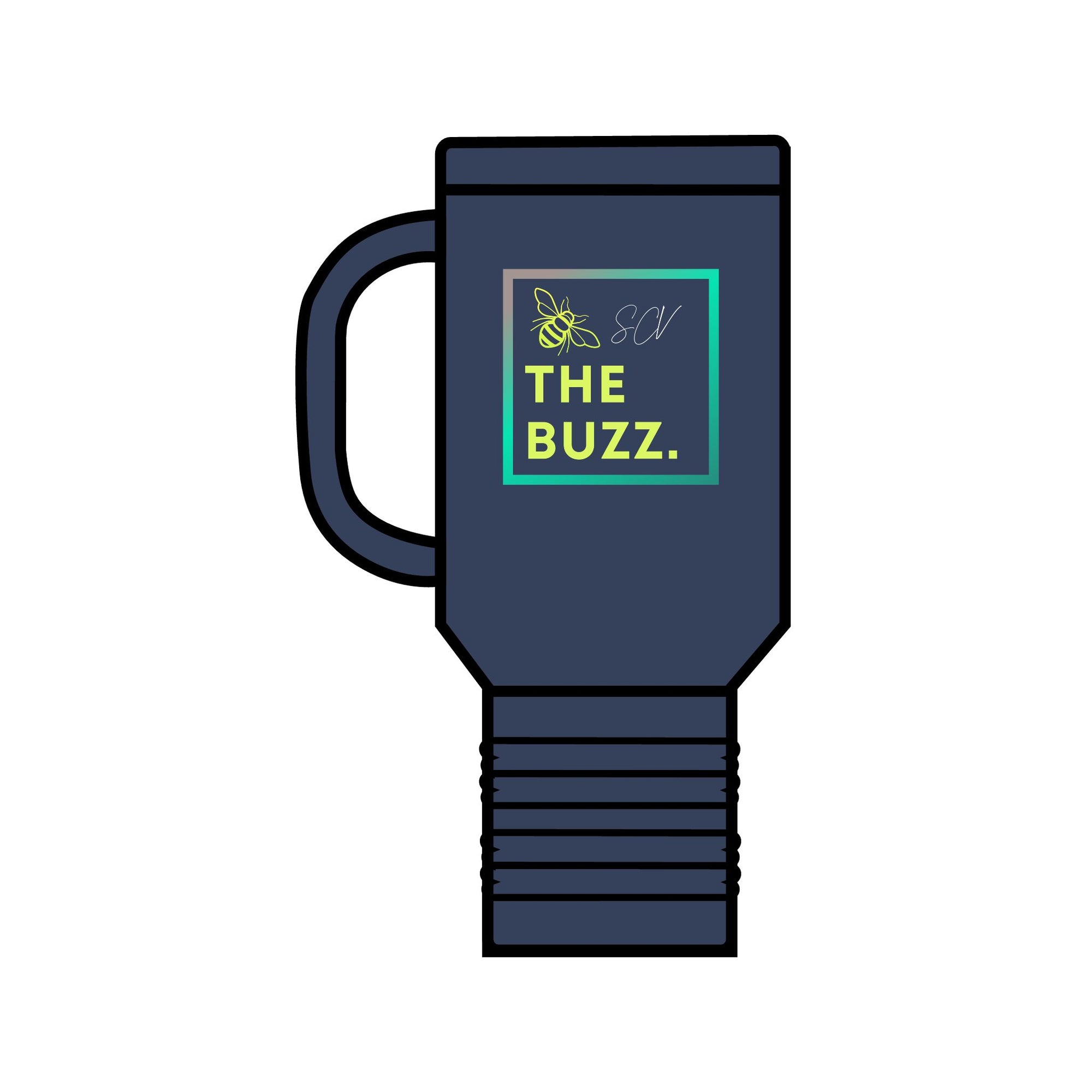 *The Buzz* (Insulated Travel Mug, 40oz)