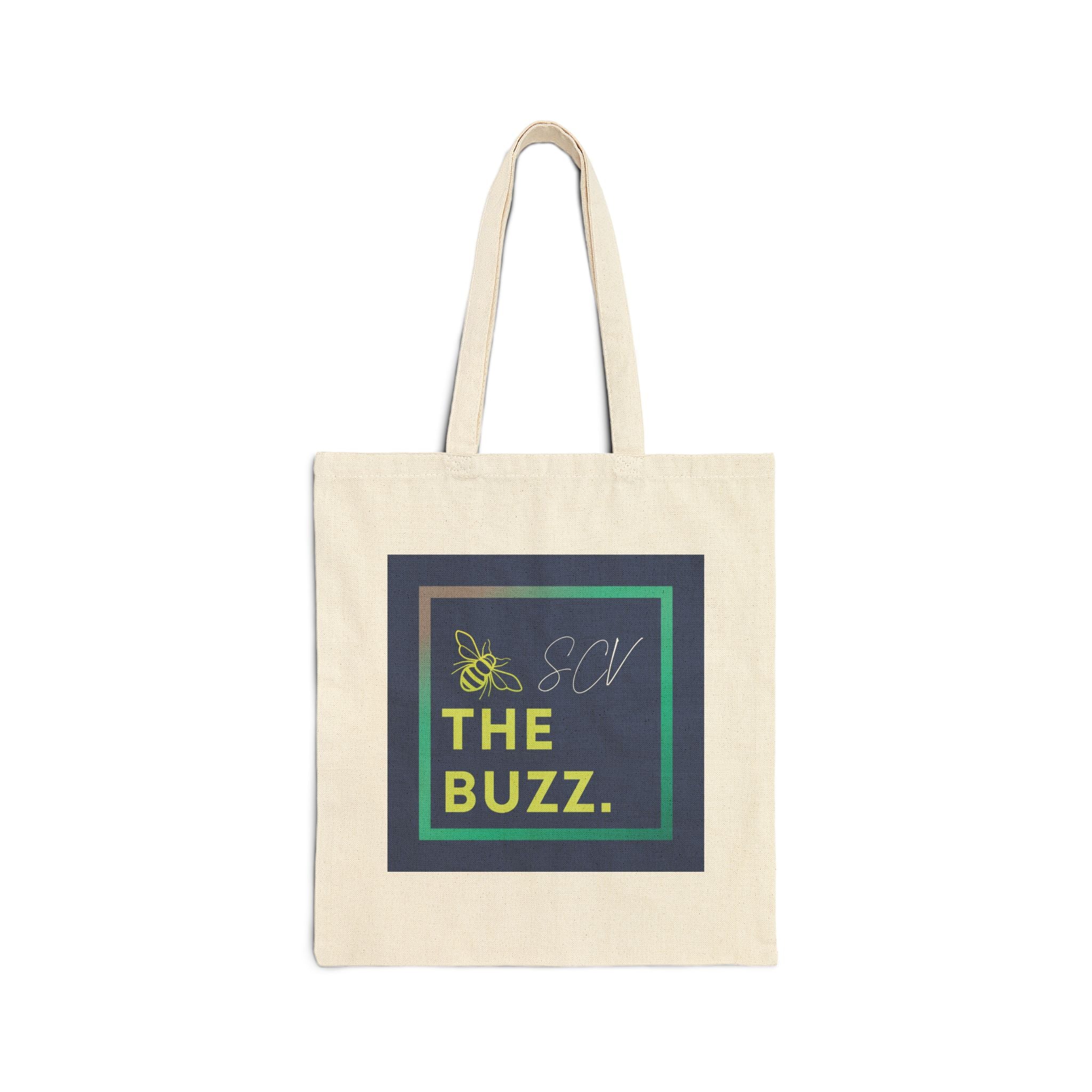 *The Buzz* (Logo Cotton Canvas Tote Bag)