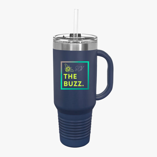 *The Buzz* (Insulated Travel Mug, 40oz)